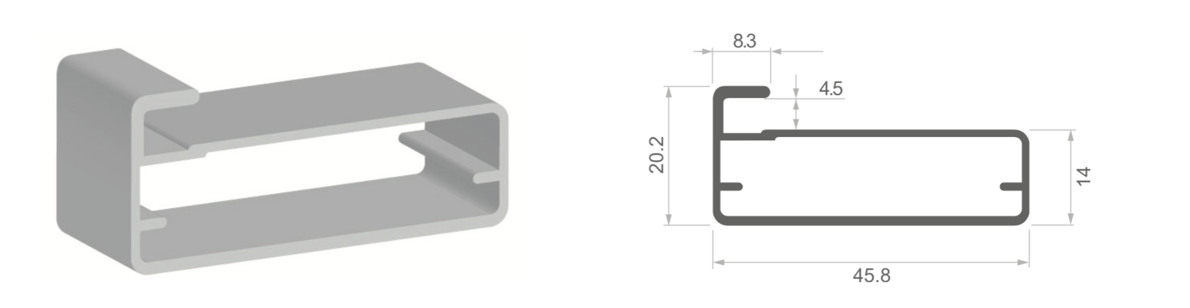 2407J - MONTANTE JATEADO FOSCO PRATA