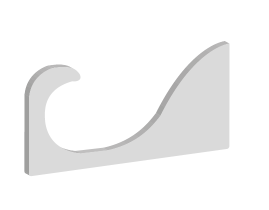 C1102B -PONTEIRA VZD METAL BRZ CHAMPAGNE