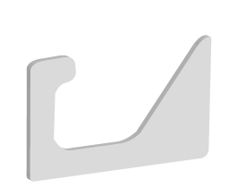 C1113B -PONTEIRA VZD METAL BRZ CHAMPAGNE